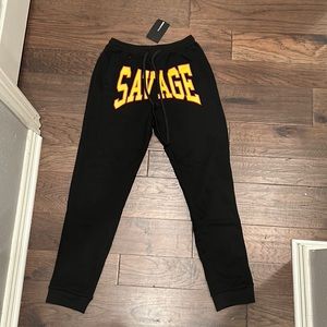 Savage sweatpants new w/t tags
